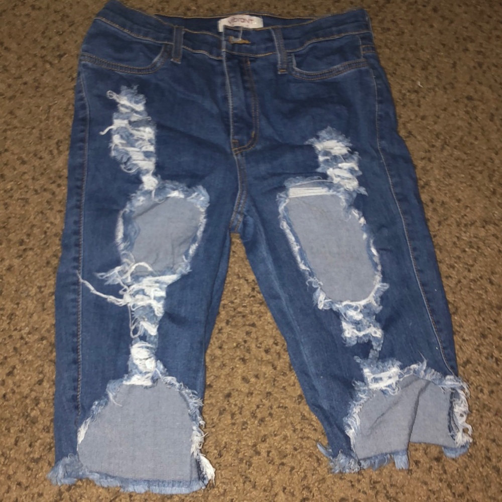 Shorts with holes!